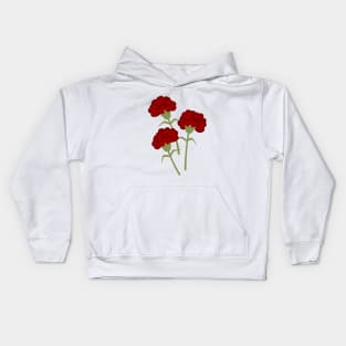 Carnations Kids Hoodie